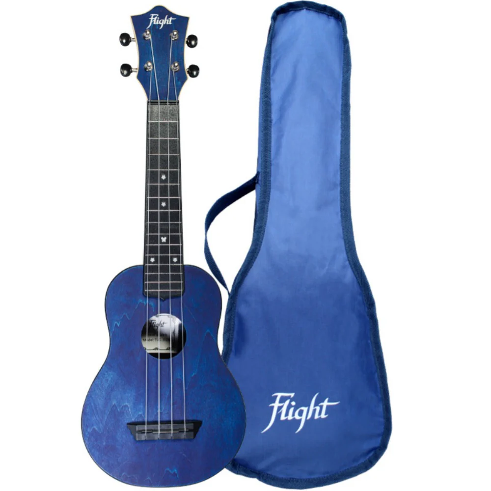 Flight TUS-35 Travel Soprano Ukulele with Bag - Image 17