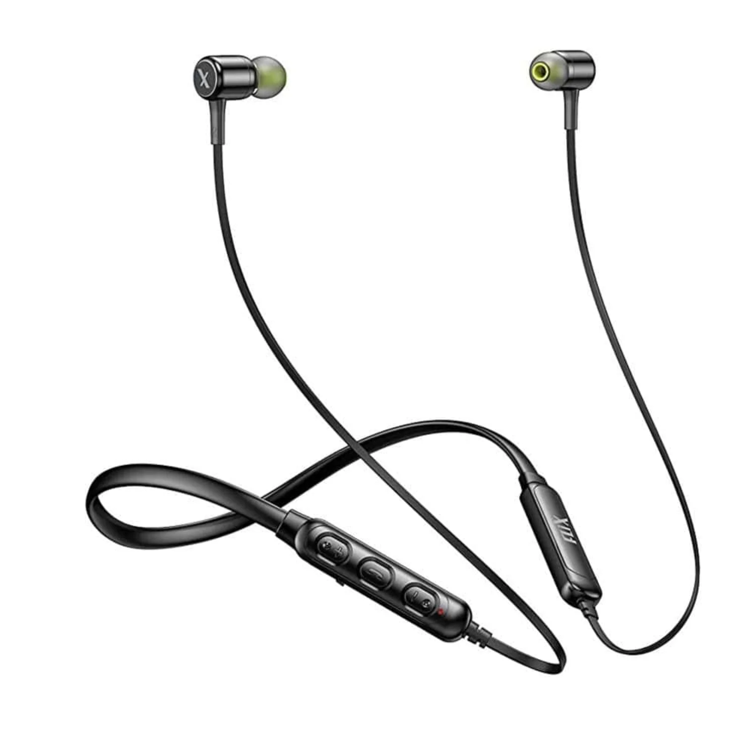 FLiX (Beetel) Blaze 100 Wireless Bluetooth In-Ear Comfortable Sports Neckband - Black