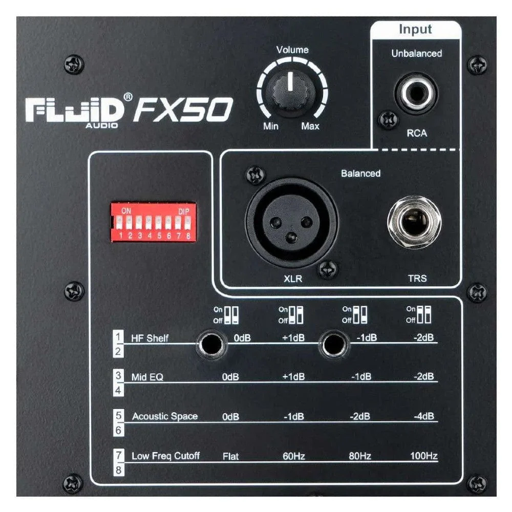 Fluid Audio FX50 5-inch 2-Way Active Studio Monitor Speaker - Image 6