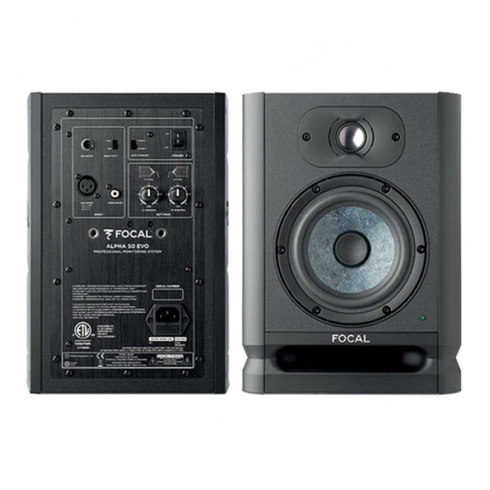 Focal Alpha 50 Evo Active 2-Way Professional Nearfield Monitor Speaker - Image 10