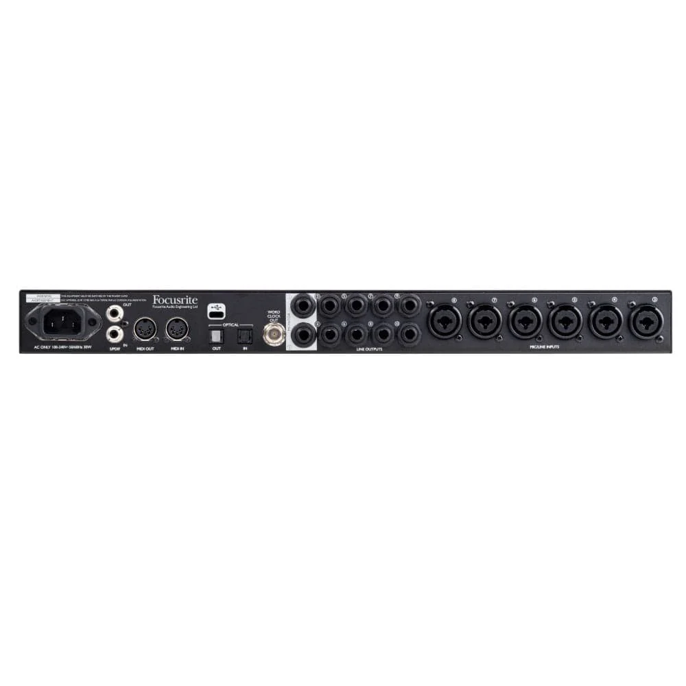 Focusrite Clarett 8 Pre USB 18-In, 20-Out Audio Interface For PC & MAC - Image 4