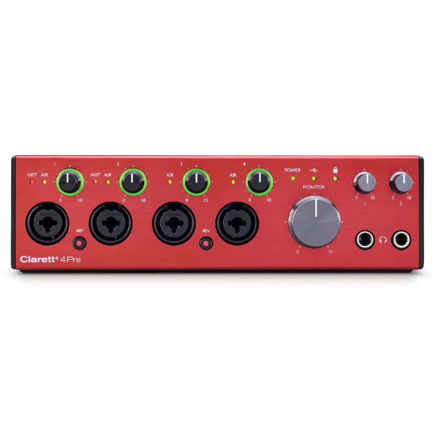 Focusrite Clarett Plus 4PRE 18 in 8out Audio Interface - Image 4