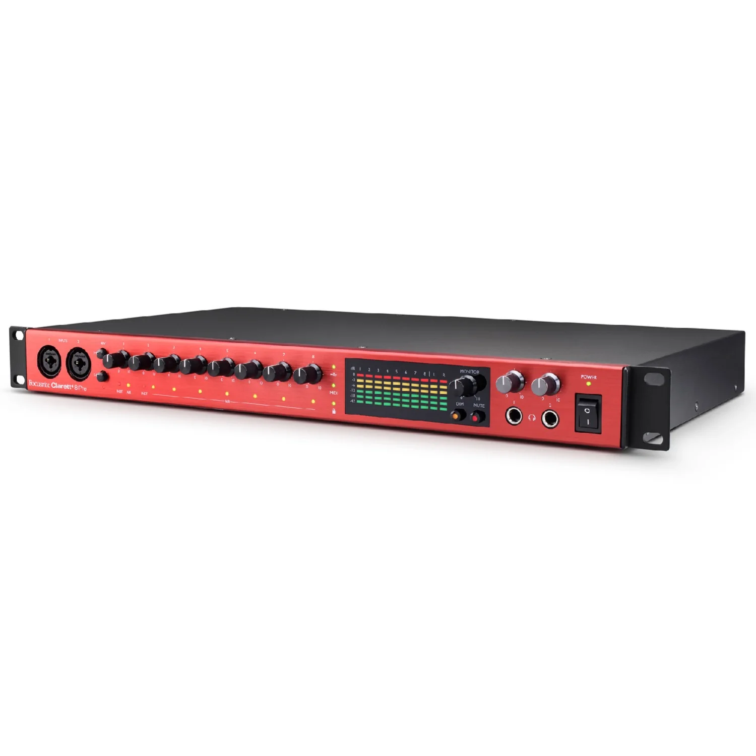 Focusrite Clarett Plus 8PRE 18-In 20-Out Audio Interface - Image 3