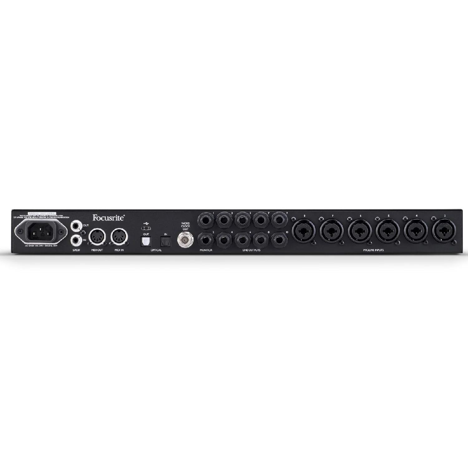 Focusrite Clarett Plus 8PRE 18-In 20-Out Audio Interface - Image 5
