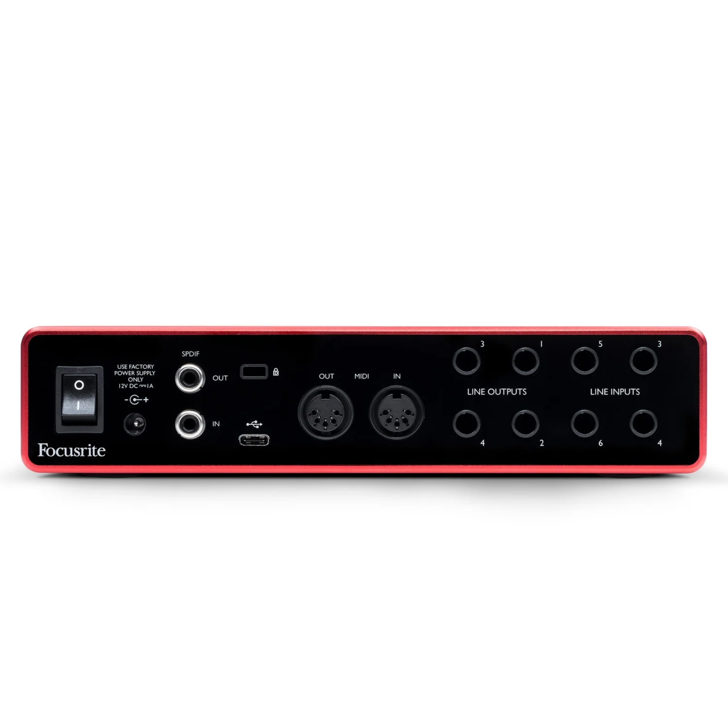 Focusrite Scarlett 8i6 3rd Gen 8 Input 6 Output Audio Interface - Image 2
