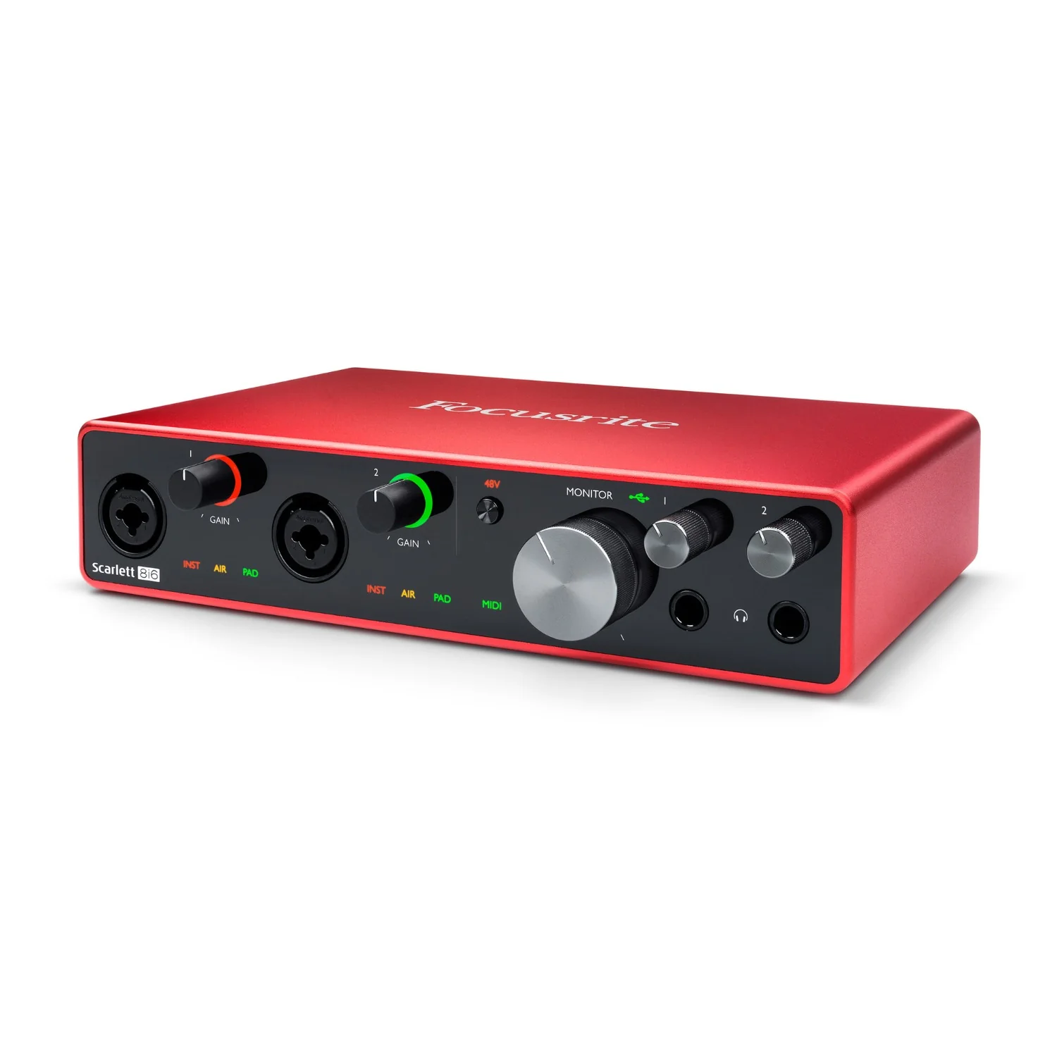 Focusrite Scarlett 8i6 3rd Gen 8 Input 6 Output Audio Interface - Image 3