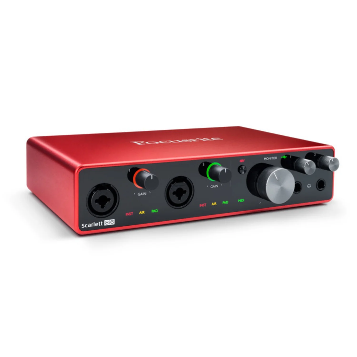 Focusrite Scarlett 8i6 3rd Gen 8 Input 6 Output Audio Interface - Image 4