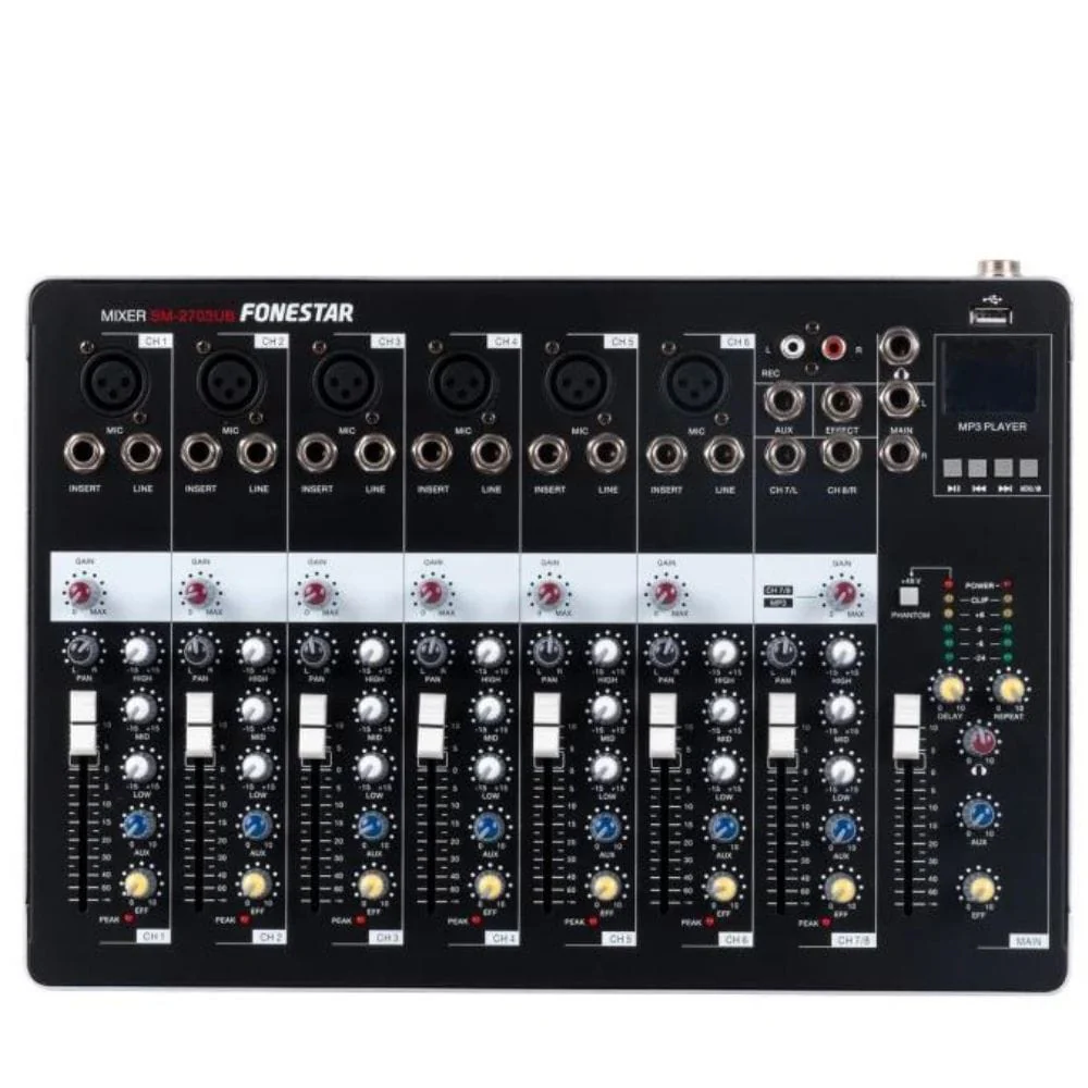 Fonestar SM-2703UB Studio Mixer