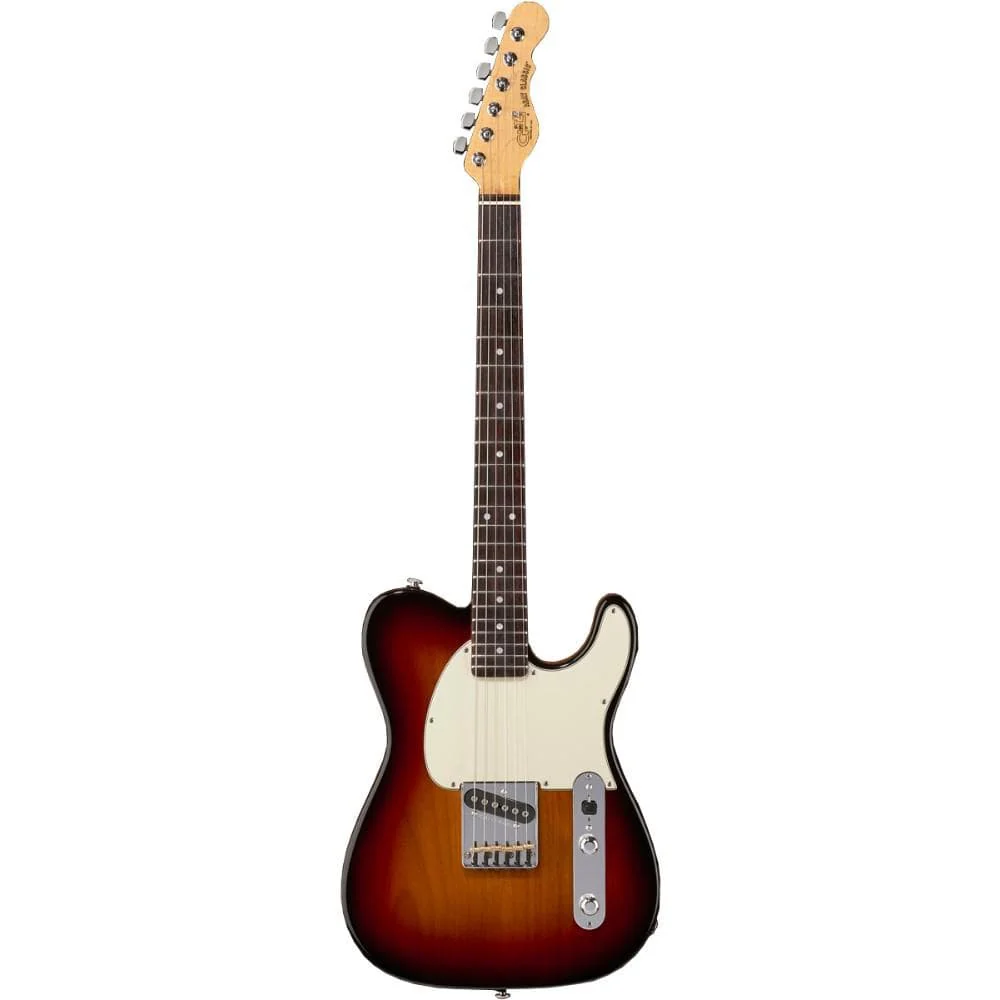 G&L ASAT Classic Solamente Electric Guitars - 3 Tone Sunburst