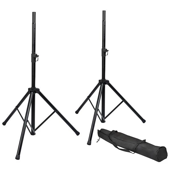 Gator Cases RI-SPKRSTDSET Tripod Speaker Stand Set with Carry Bag