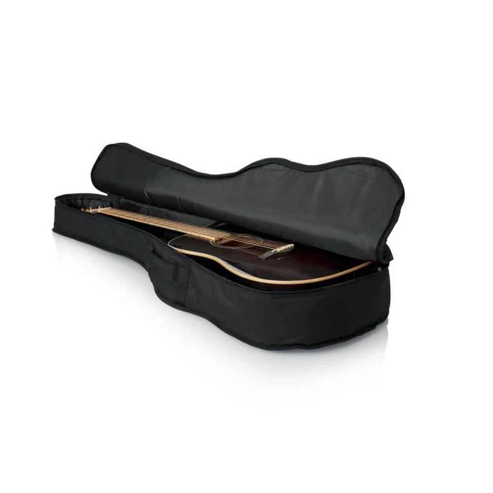 Gator GBE-DREAD Lightweight Dreadnought Acoustic Guitar Gig Bag- Black - Image 6