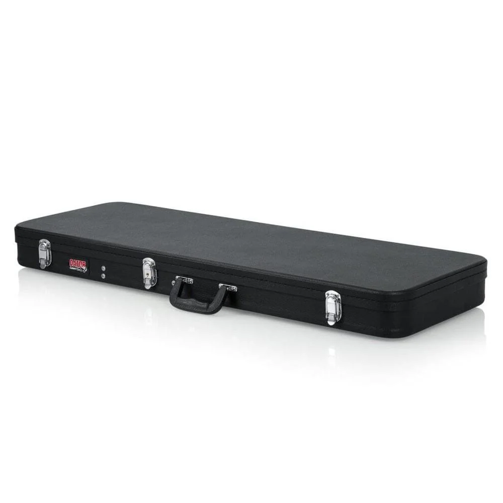 Gator GWE-ELEC Hard Shell Wood Electric Guitar Case- Black - Image 3