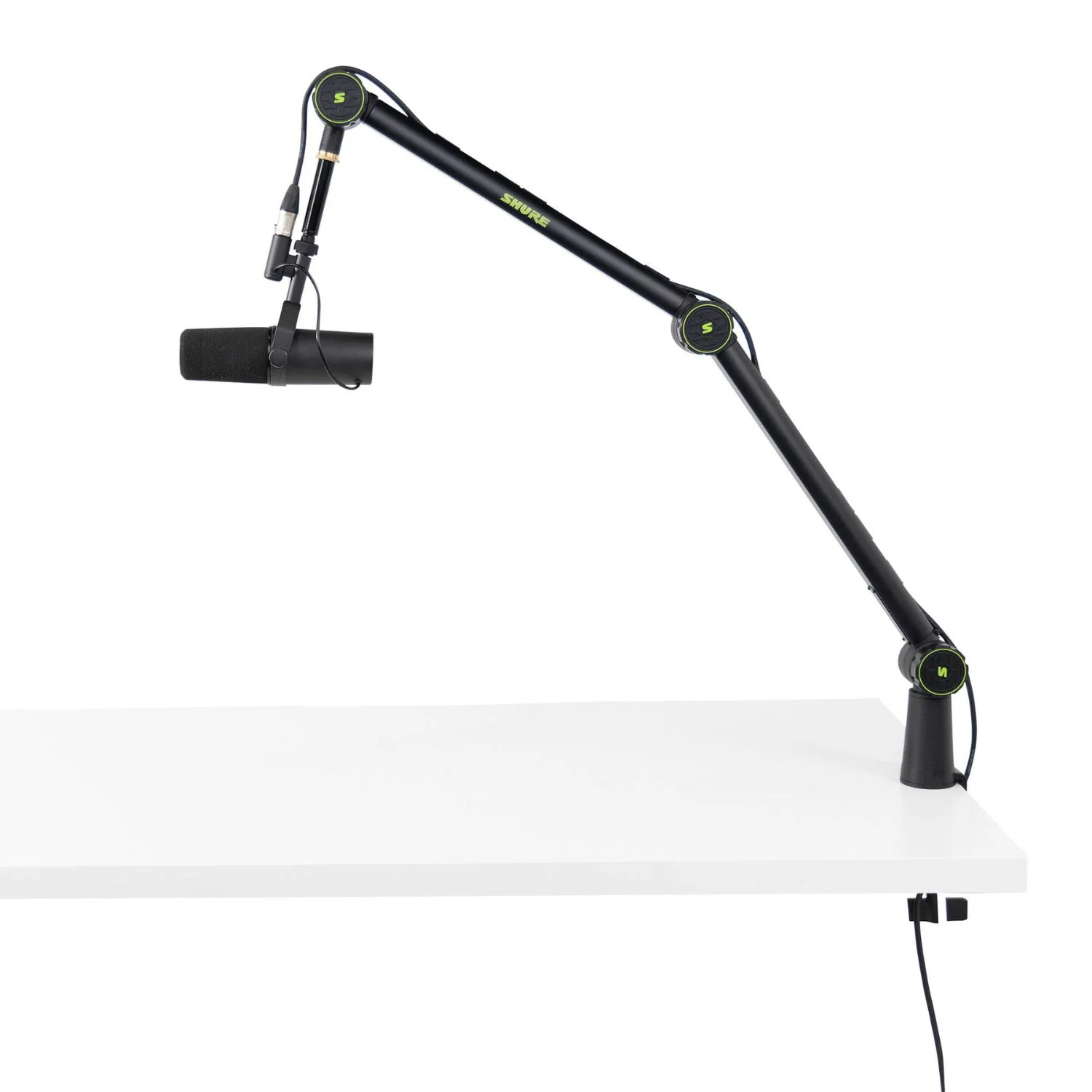 Gator Shure Desk-Mounted Articulating Boom Arm Microphone Stand - Image 2