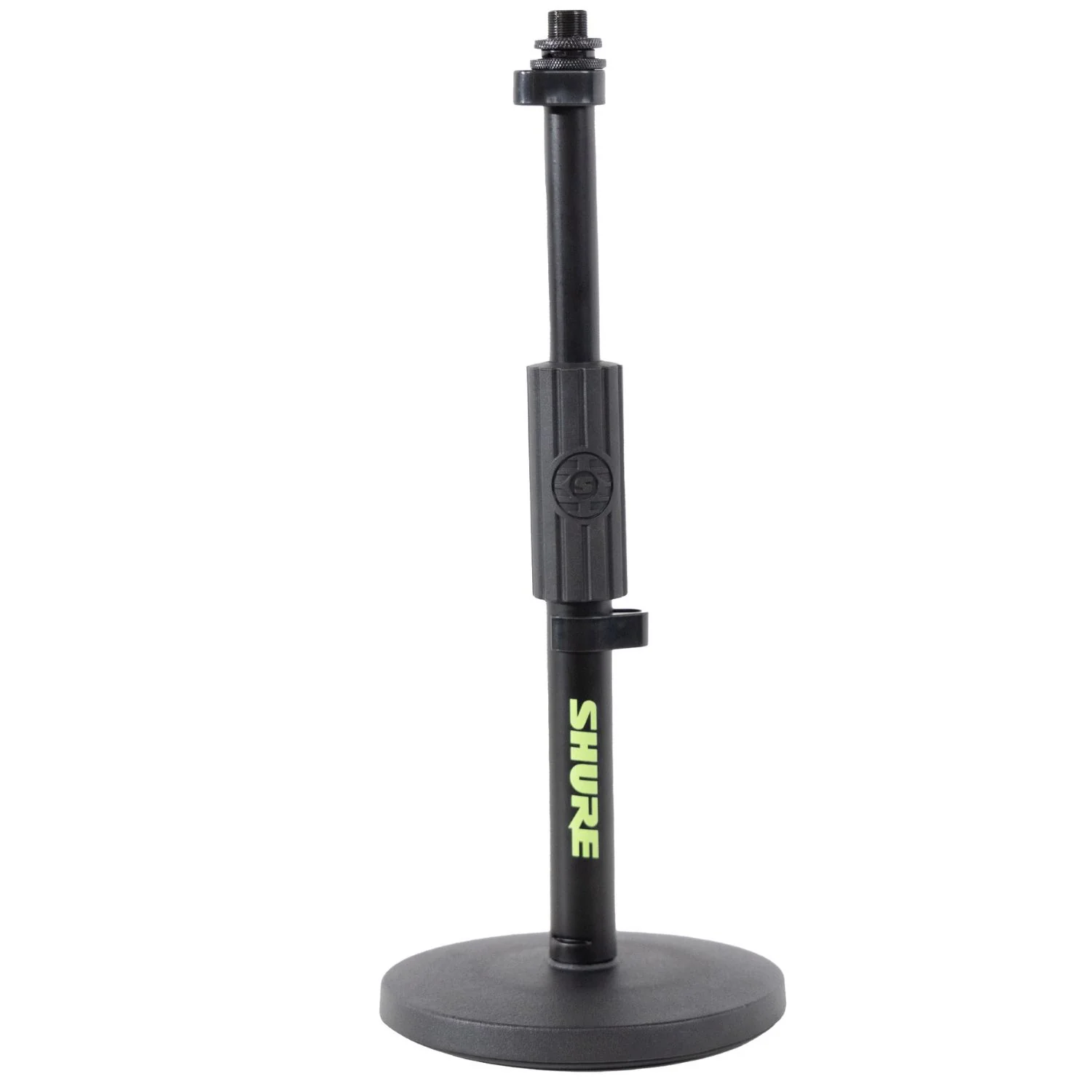 Gator Shure Desktop Microphone Stand with 6” Round Base