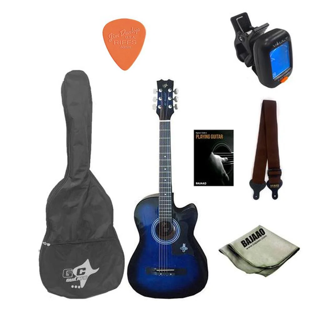 GC 38C Acoustic Guitar Starter Pack With E-Book - Image 7