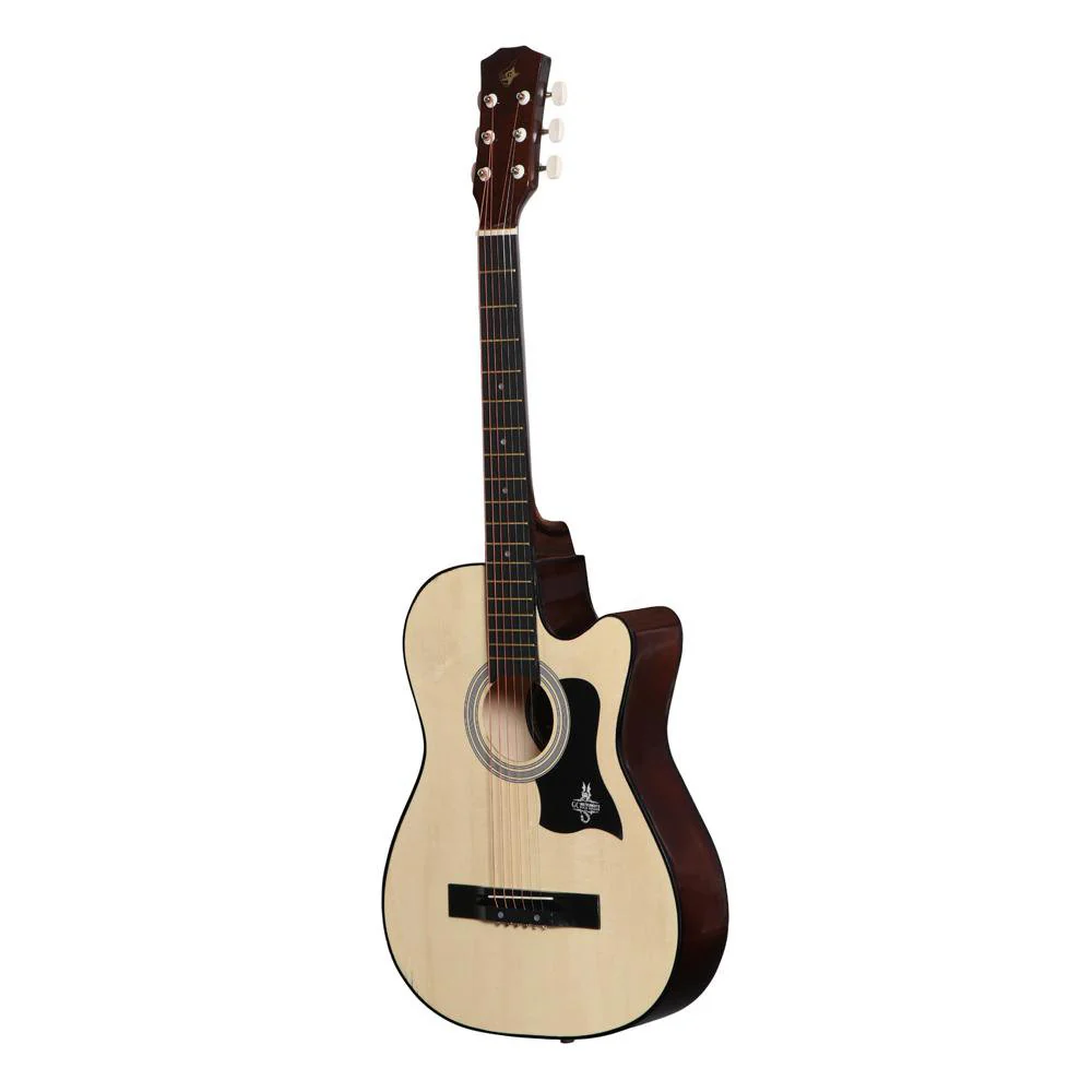 GC 38C Acoustic Guitar with Truss Rod and Bag - Image 2