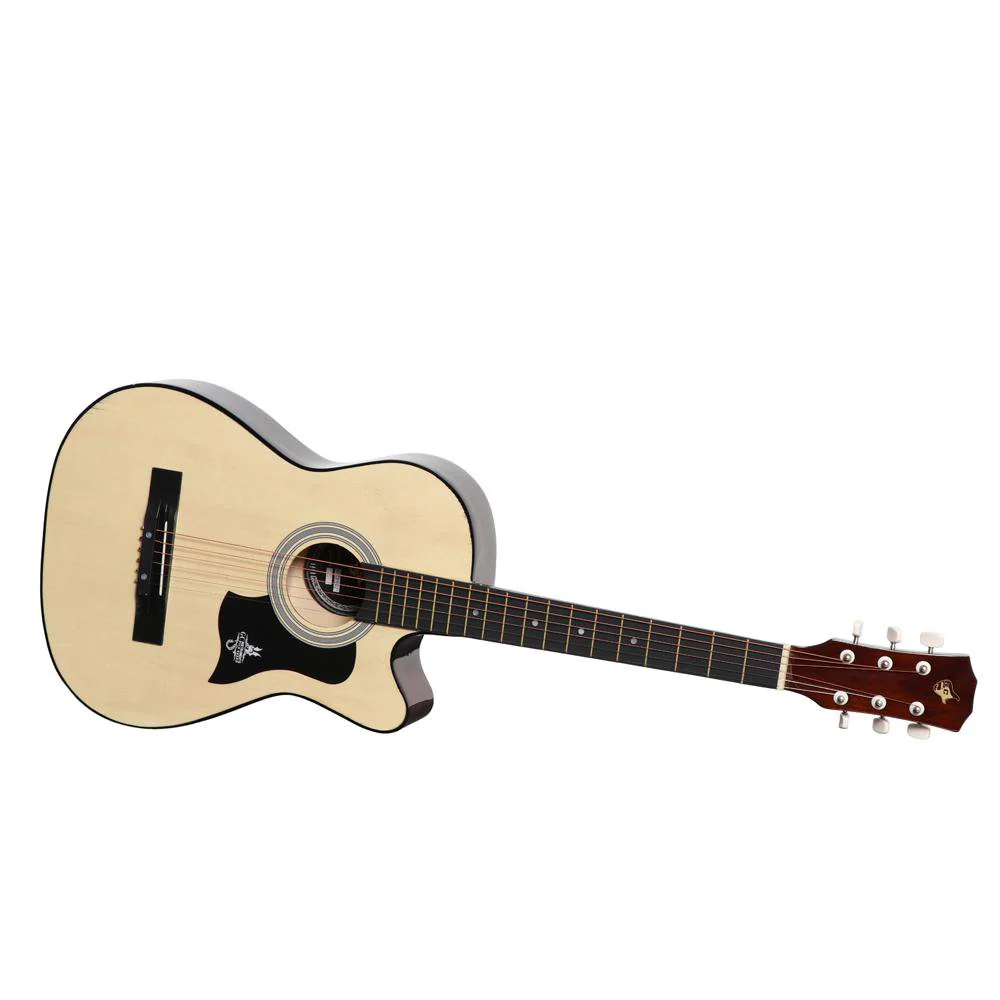 GC 38C Acoustic Guitar with Truss Rod and Bag - Image 3