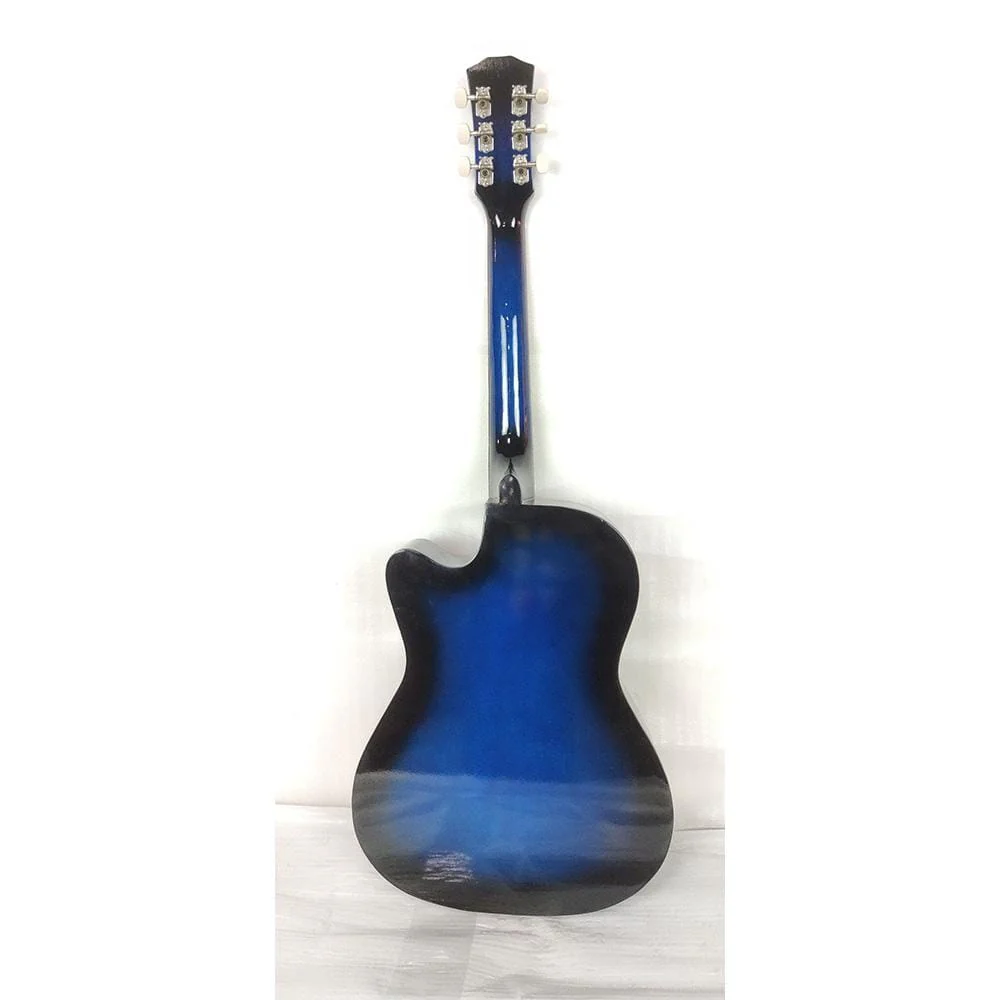 GC 38C Acoustic Guitar with Truss Rod - Blue Burst - Open Box B Stock - Image 14