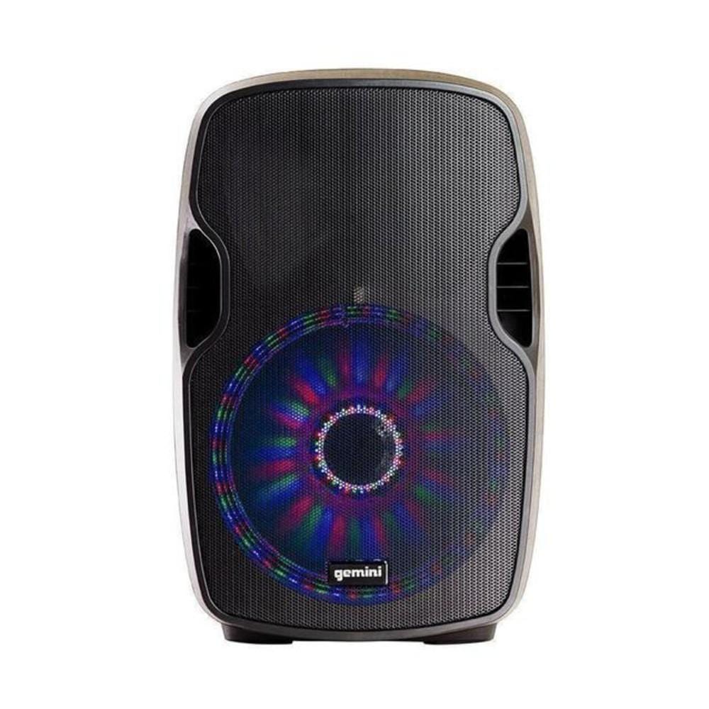 Gemini AS Series Multi LED Bluetooth Portable Active PA Loudspeaker - Image 2