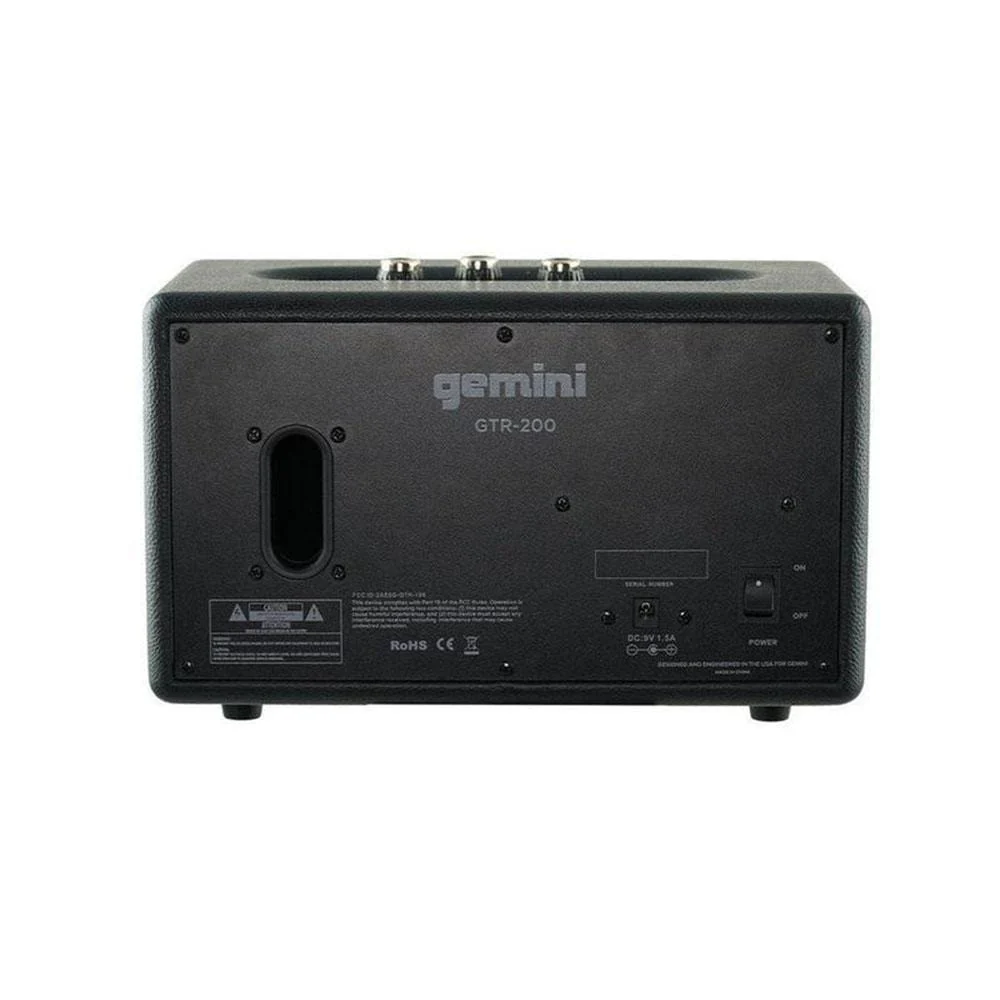 Gemini GTR 200 Portable Retro Bluetooth Speaker - Image 7