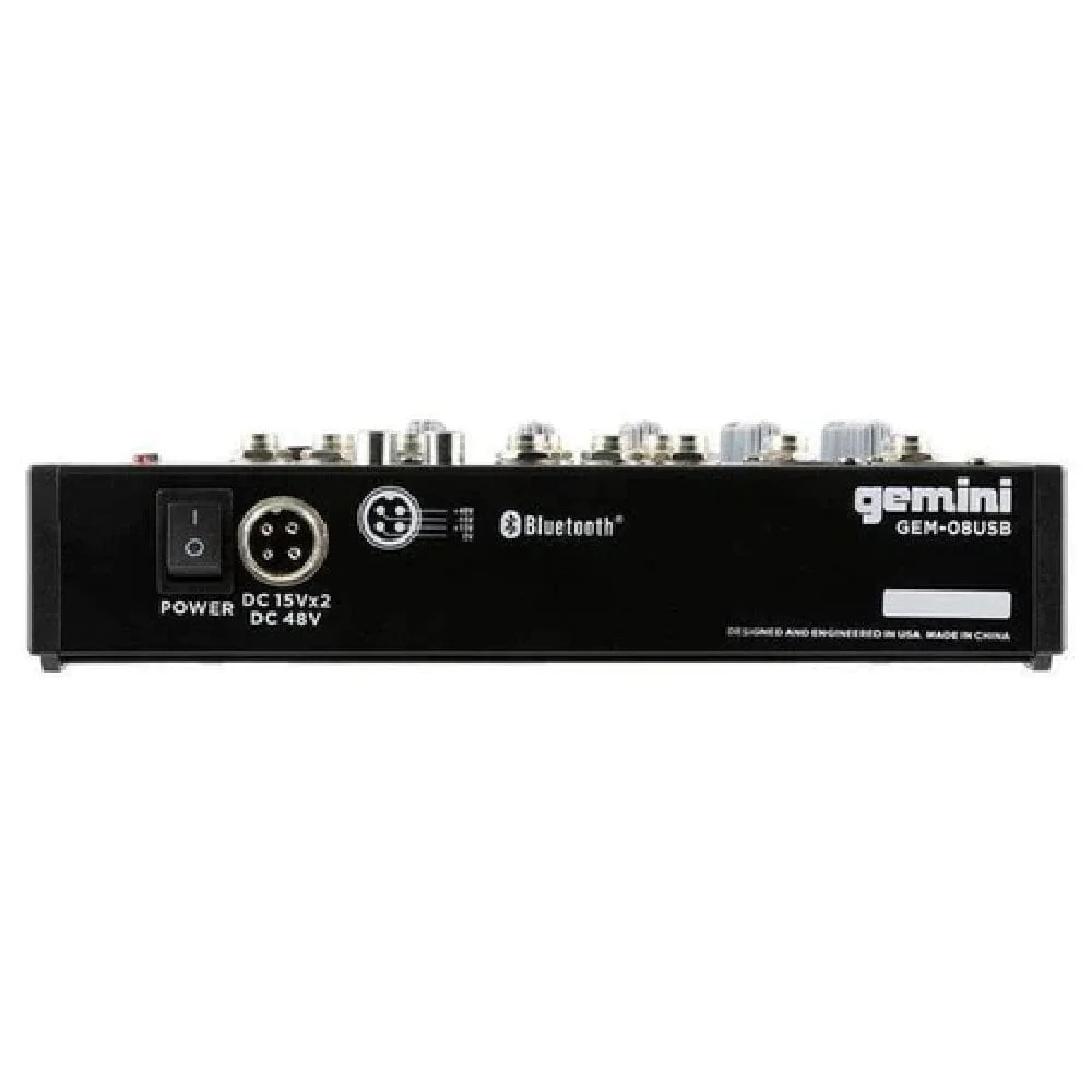 Gemini MXR 01 BT 2-Channel Professional DJ Mixer With Bluetooth Input - Image 6