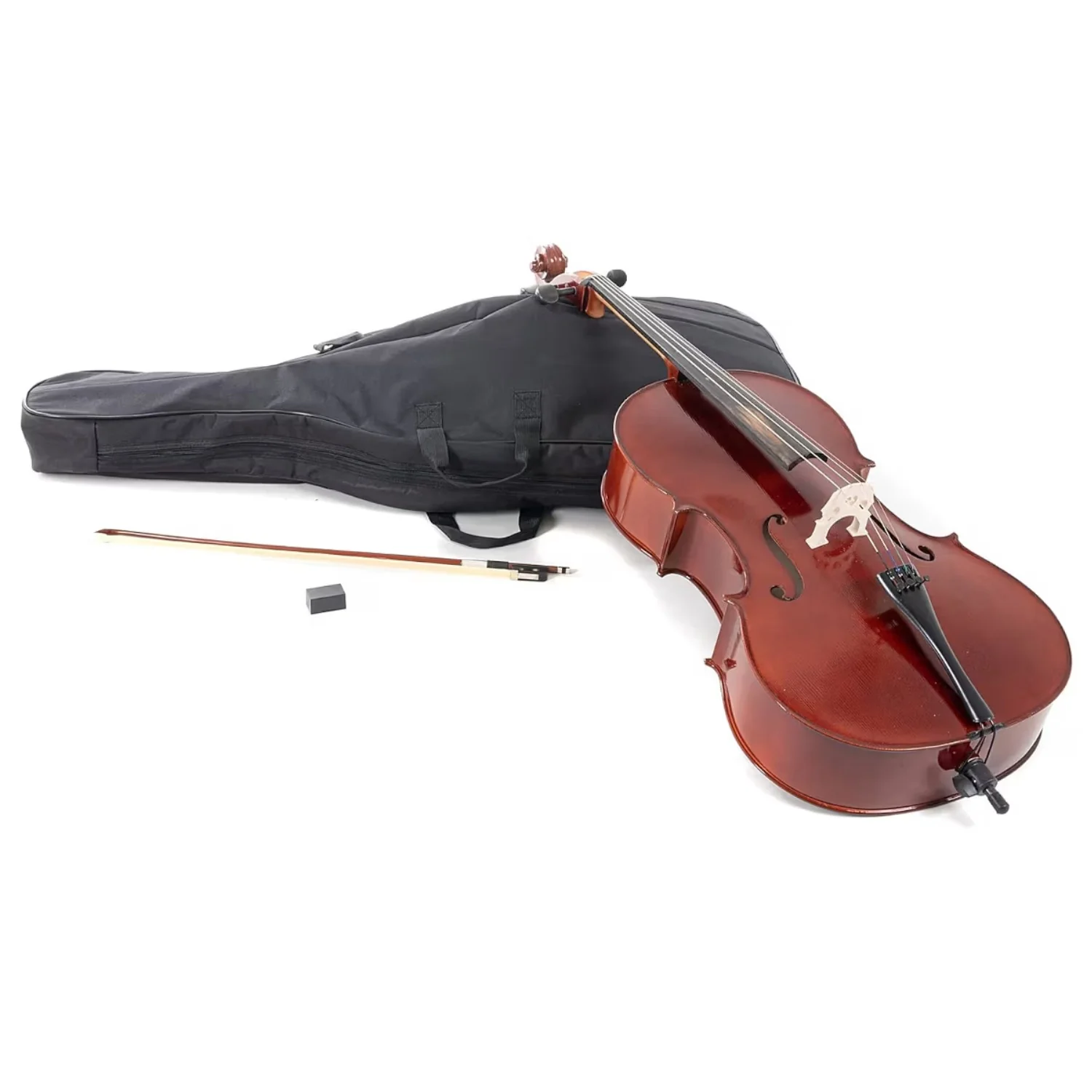 Gewa Pure PS403211 4/4 HW Complete Cello Oufit with Bow & Case - Image 5