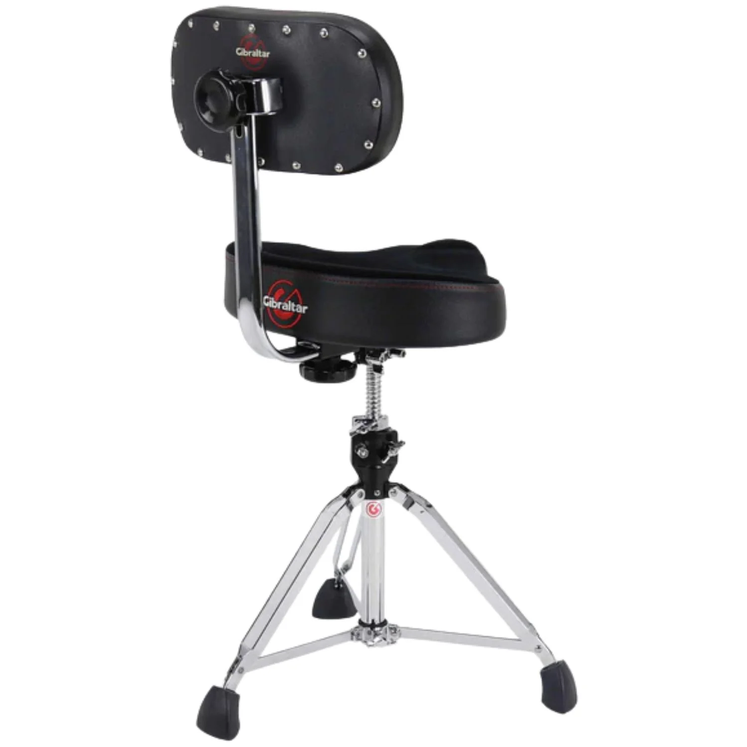 Gibraltar 9608MB 9000 Series 16" Cordura Saddle Drum Throne with Backrest - Image 3