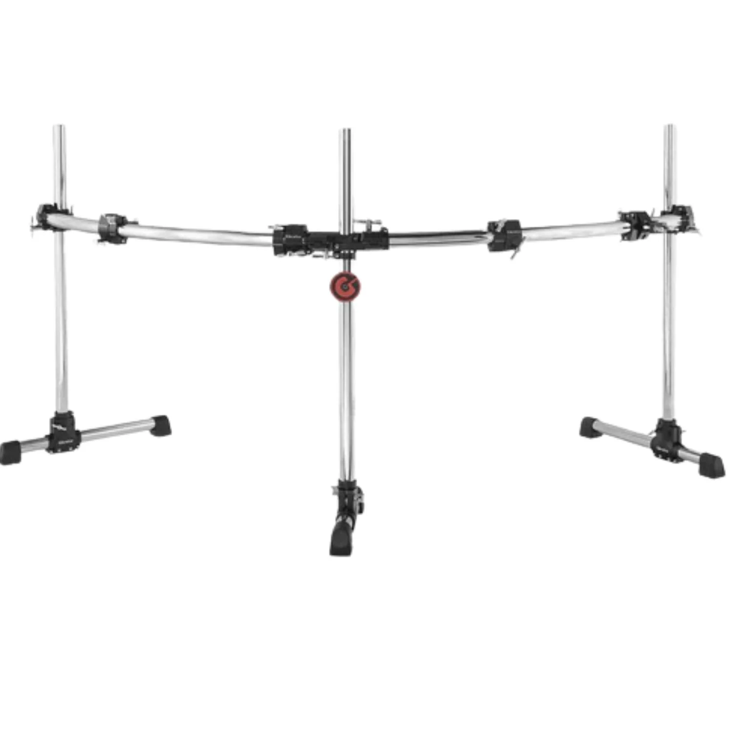 Gibraltar GRS-850DBL Double Bass Drum Rack Pack with Black Clamps