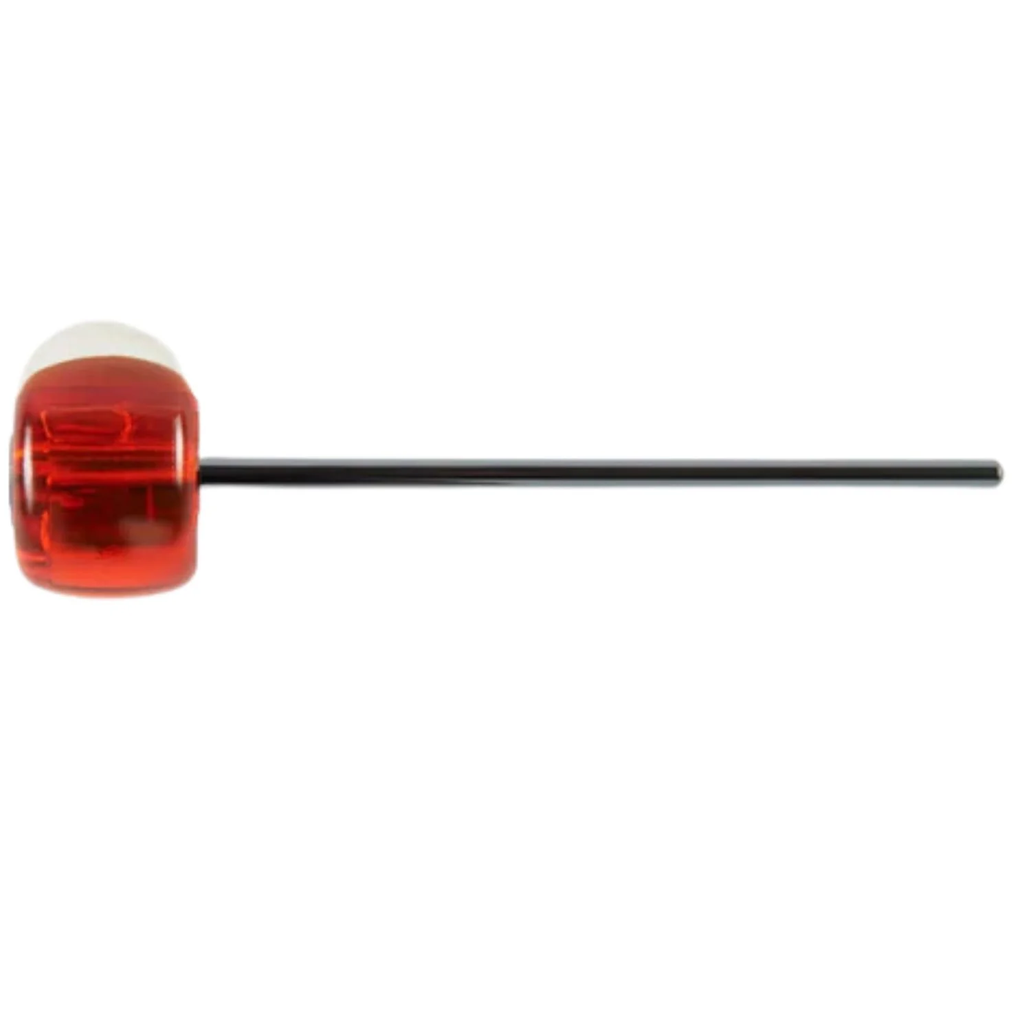 Gibraltar SC-3267 6.25" Red Acrylic Felt Bass Drum Beater - Image 3