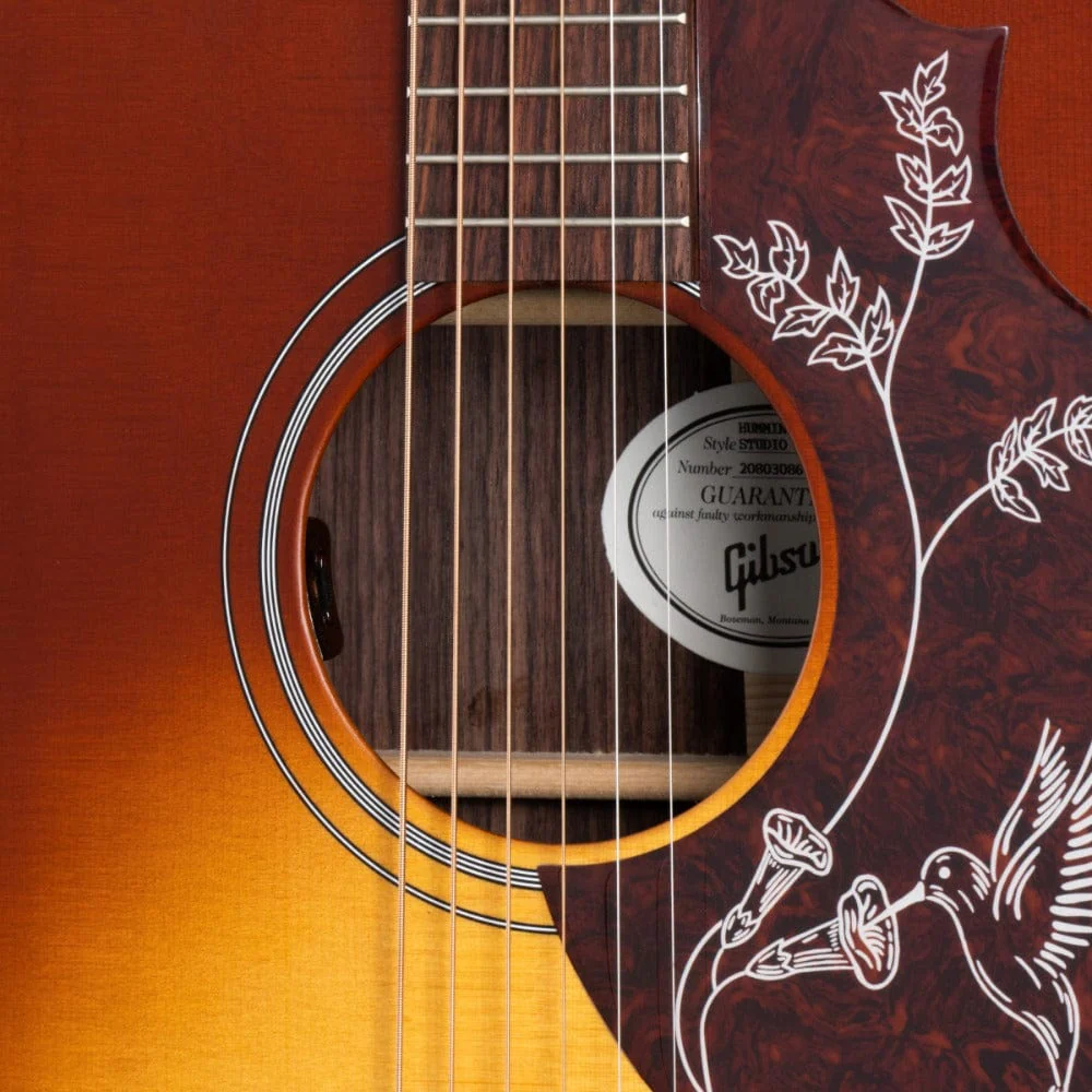 Gibson 6-Strings Hummingbird Studio Walnut Electro Acoustic Guitar - Image 21