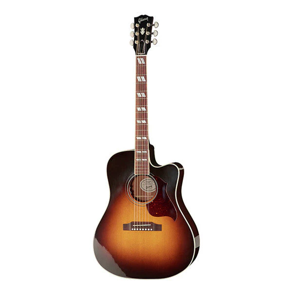 Gibson Hummingbird Pro EC Dreadnought Cutaway Electro Acoustic Guitar - Vintage Sunburst