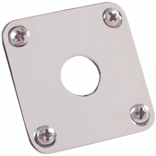 Gibson PRJP-040 Les Paul Output Jack Plate, Nickel