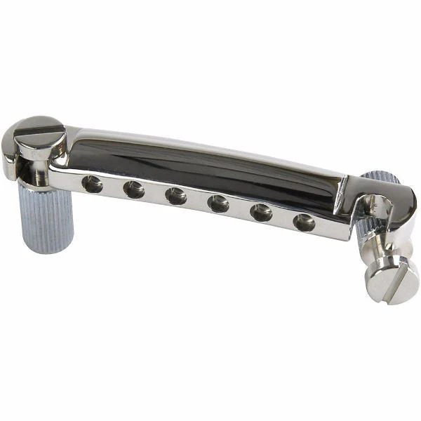 Gibson PTTP-015 Nickel Stop Bar With Studs and Inserts Tailpiece