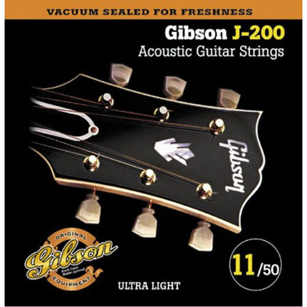Gibson SAG-J200UL Deluxe Phosphor Bronze Guitar Strings
