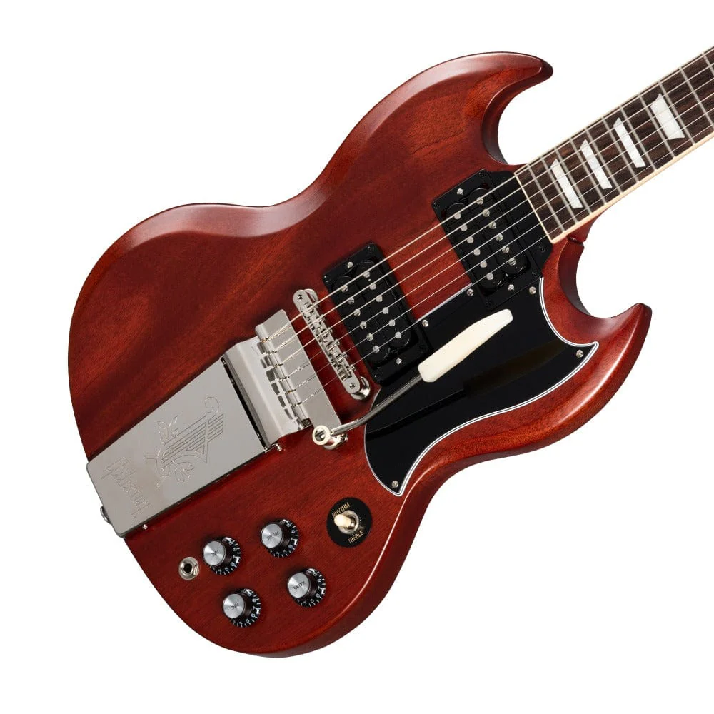 Gibson SG Standard '61 Faded Maestro Vibrola Electric Guitar - Image 2