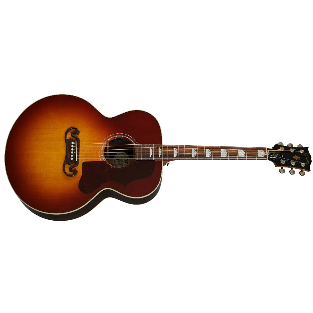 Gibson SJ-200 Studio Rosewood Electro Acoustic Guitar - Image 5