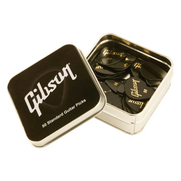 Gibson Standard Tin Pack of 50 Guitar Pick - Thin - Image 2