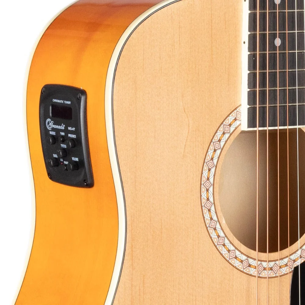 Granada GL141D-CEQ 6 String Electro Acoustic Guitar - Image 9