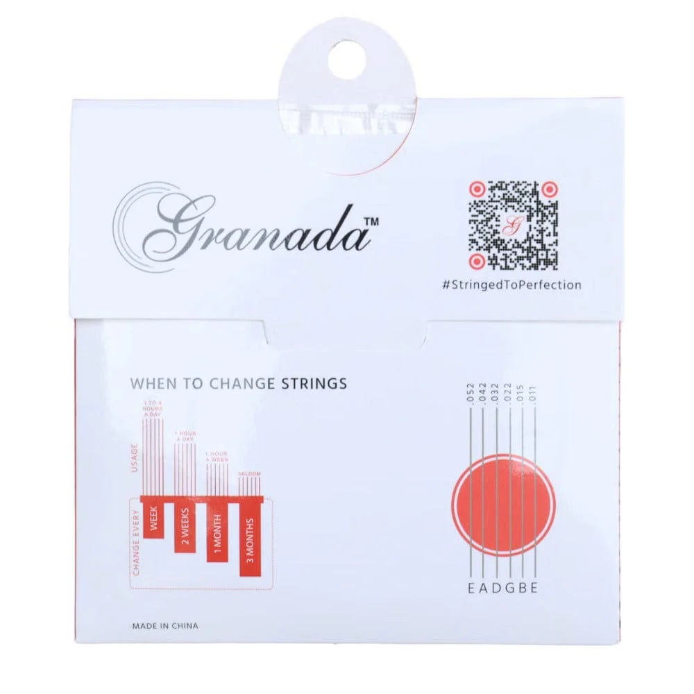Granada LGS11-52 Acoustic Guitar String Set - 0.011- 0.052 - Image 2