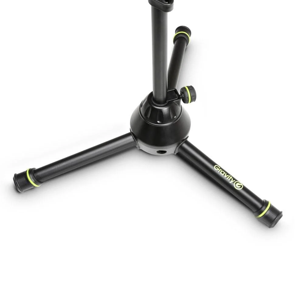 Gravity MS3122HDB Short Heavy Duty Microphone Stand With Folding Tripod Base - Image 8