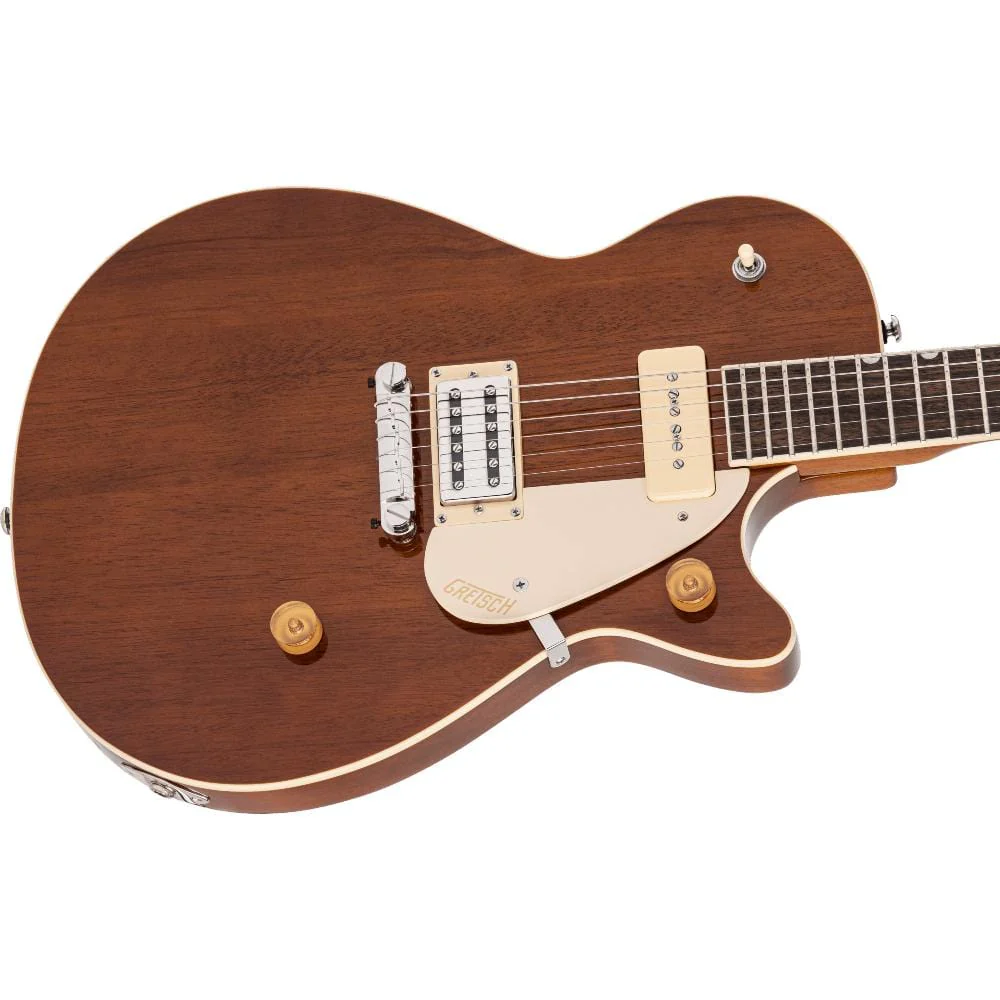 Gretsch G2215-P90 Streamliner Junior Jet Club Electric Guitar - Single Barrel Stain - Image 3