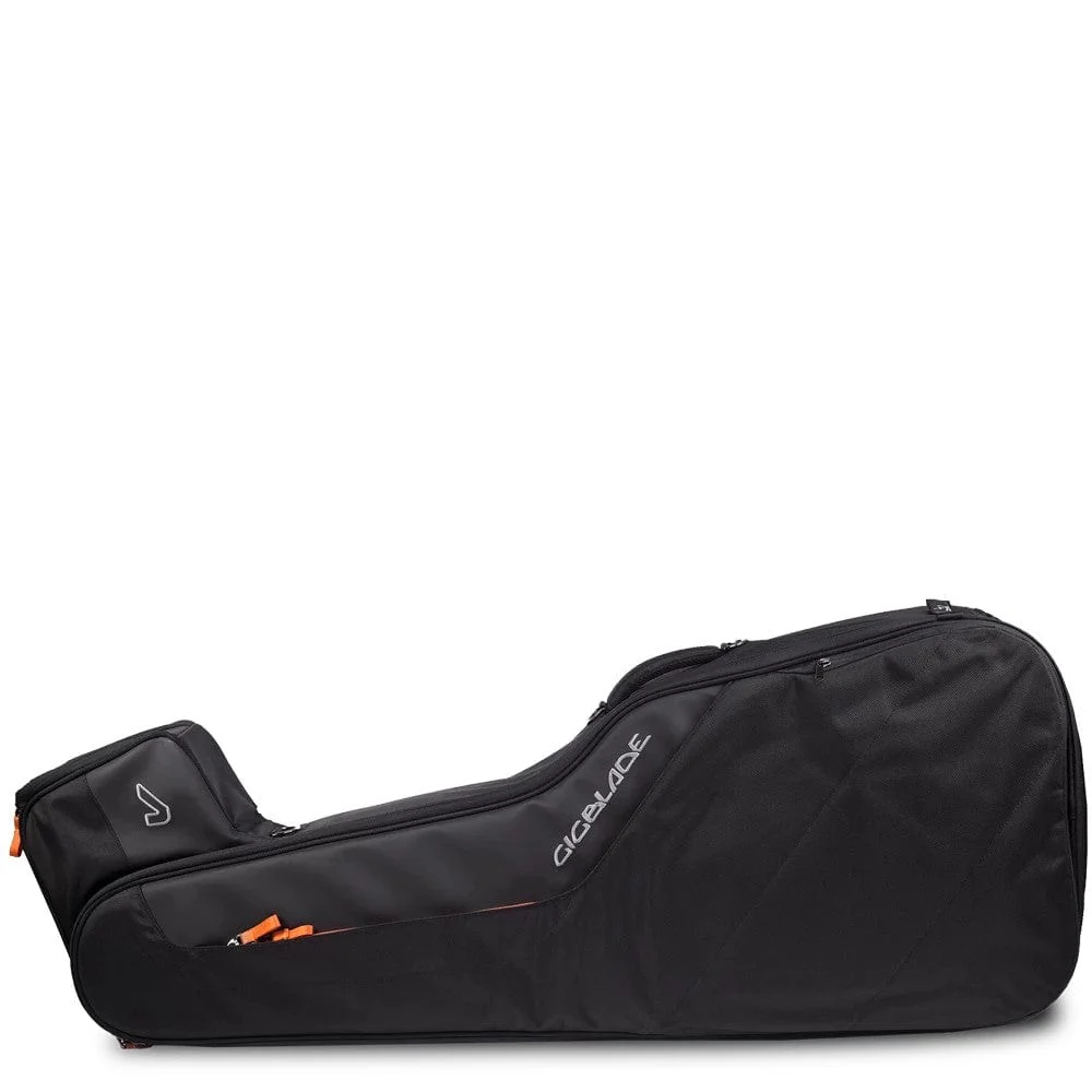 Gruv Gear GigBlade 2 Side Carry Hybrid Acoustic Guitar Gigbag - Black - Image 3