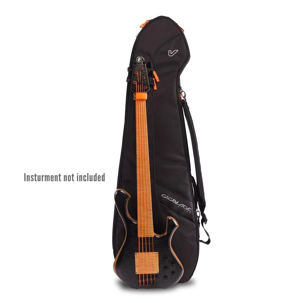 Gruv Gear SLIVER EB BLK Slimline Electric Bass Guitar Gigbag - Black - Image 2