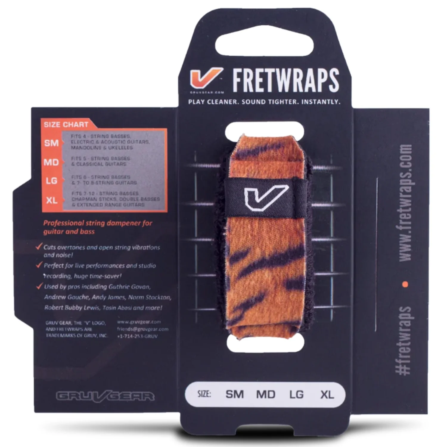 GruvGear FW-1PK-TIG FretWraps String Muters - Image 2