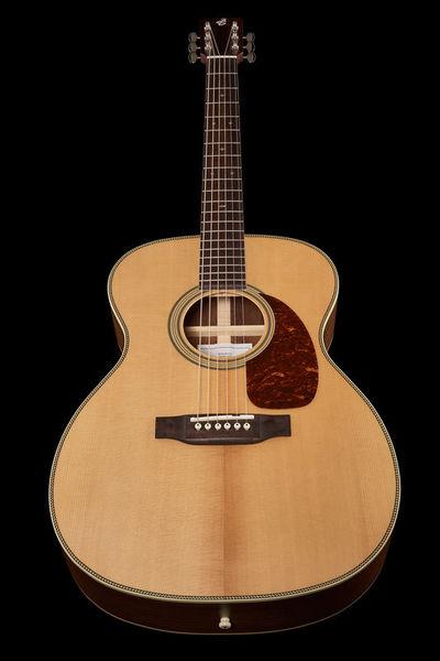 Harley Benton Custom Line CLA-28V WN Acoustic Guitar - Image 8
