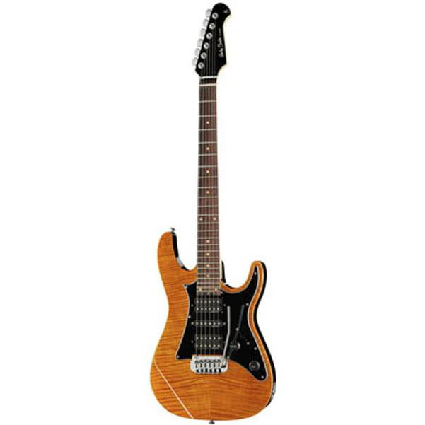 Harley Benton Dynamic HSH 6-String Electric Guitar - Flamed Maple Top