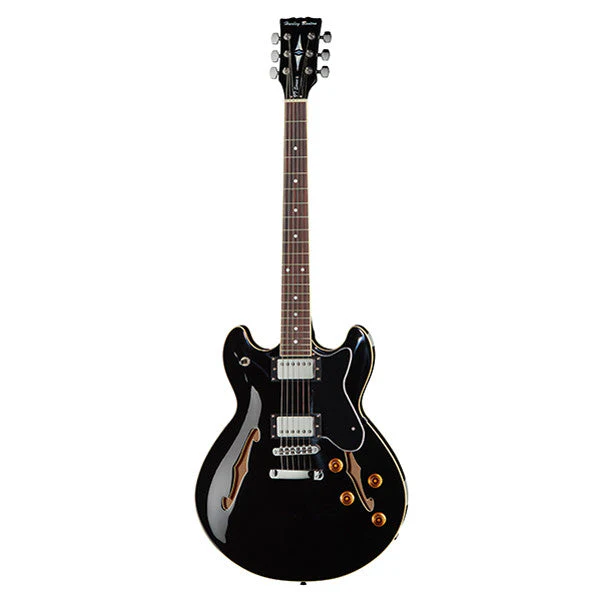 Harley Benton HB-35 Vintage Series Semi Hollow Electric Guitar - Image 2