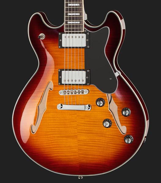 Harley Benton HB-35Plus Vintage Burst - Image 4