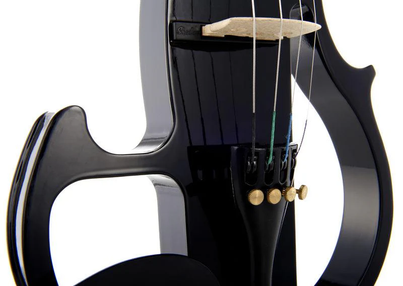 Harley Benton HBV 870BK/RD 4/4 Electric Violin - Image 6
