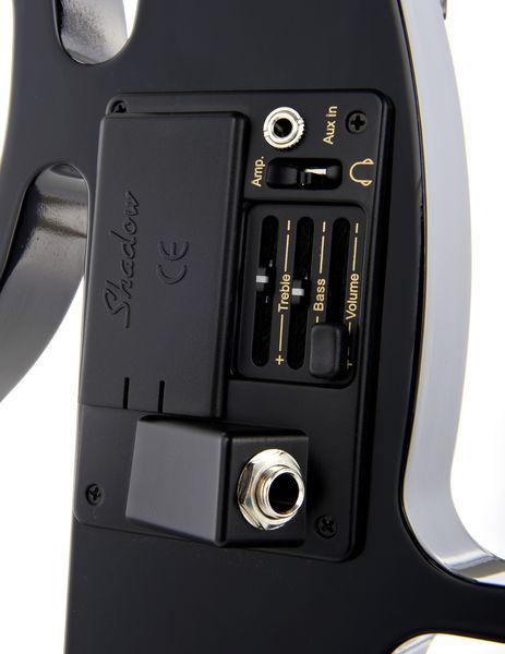 Harley Benton HBV 870BK/RD 4/4 Electric Violin - Image 7